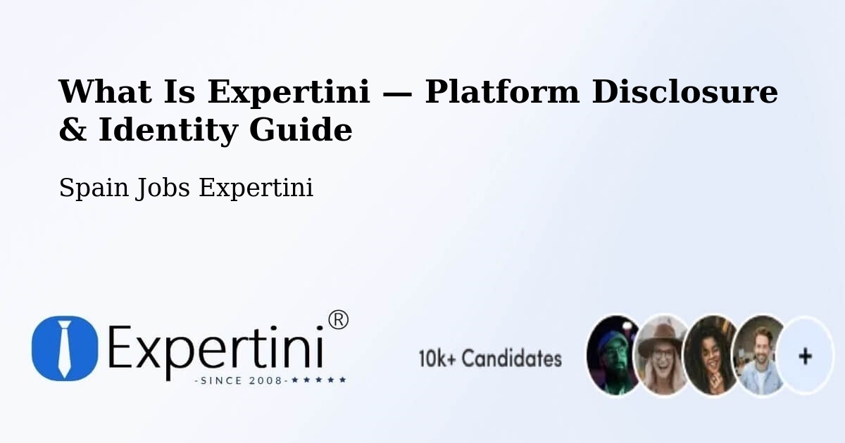 What Is Expertini — Platform Disclosure & Identity Guide – Setiles